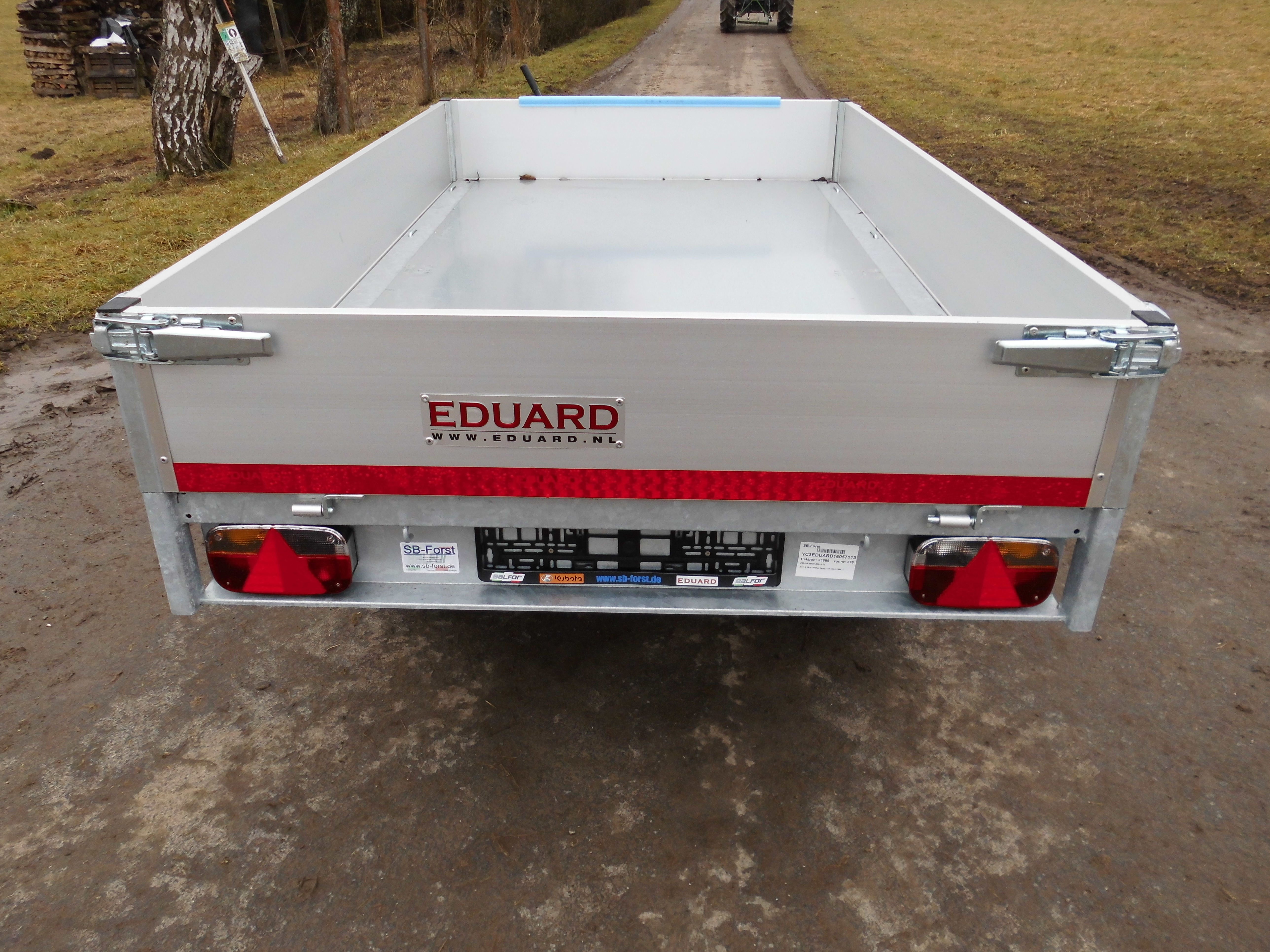 Eduard Anhänger Heckkipper 260×150, 2000kg ABVERKAUF