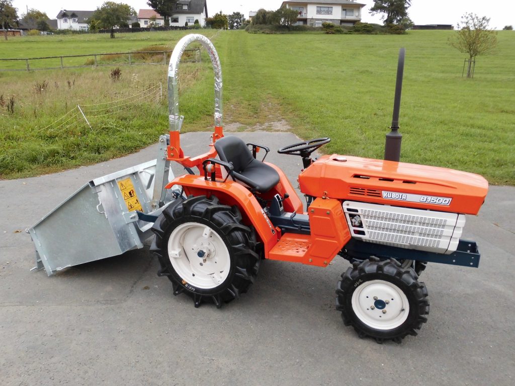 Kubota B1500 Mit Allradantrieb Und Heckcontainer 100 Sb Forst