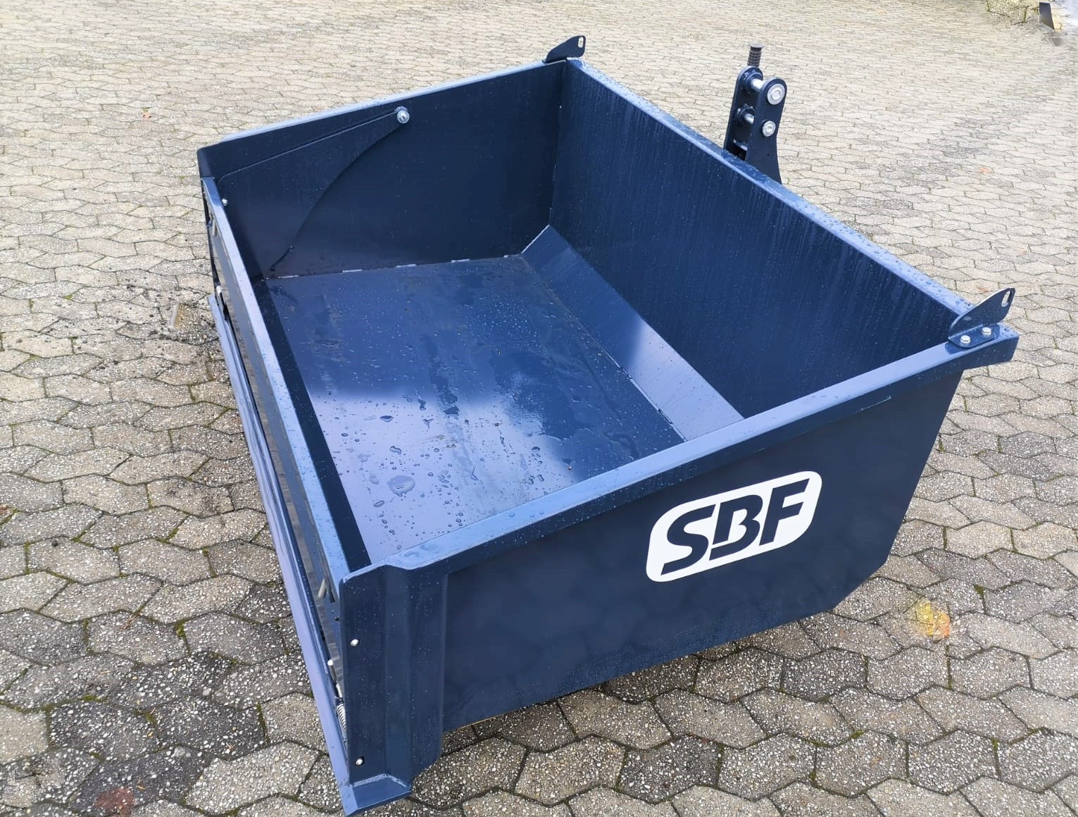 SBF UTB 200 Heckcontainer Bordwand klappbar, Heckkiste 200 cm